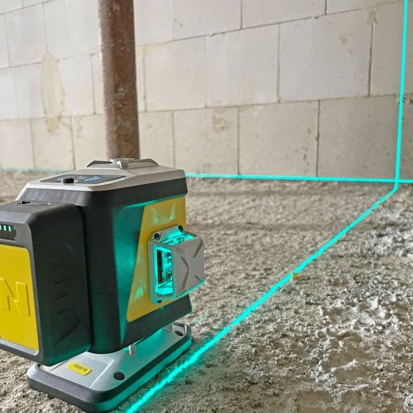 Nivel System CL3B Niebieski multi-laser krzyżowy (3 x 360°), Bluetooth + SJJM1EX + czujnik RD800