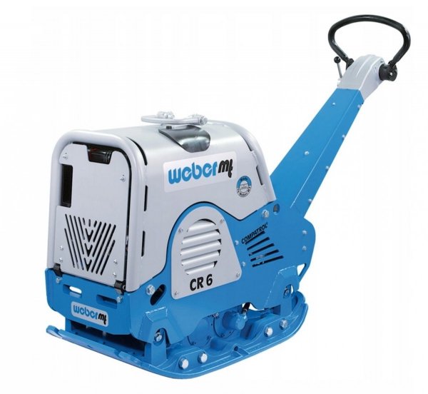 ZAGĘSZCZARKA REWERSYJNA 375 KG WEBER CR 6 HD E, 590 MM, ROZRUCH ELEKTRYCZNY, HONDA GX 390