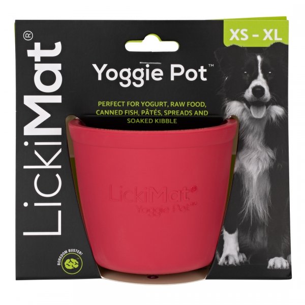 Mata LickiMat® Yoggie Pot różowa