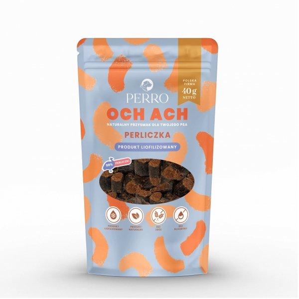 PERRO OCH ACH Perliczka Przysmaki liofilizowane 40g