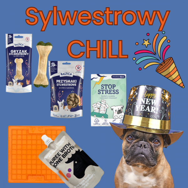 Zestaw SYLWESTROWY CHILL dla psa na uspokojnie