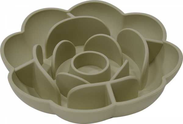 Jack & Vanilla Miska spowalniająca jedzenie RÓŻA zielona dla psa i kota