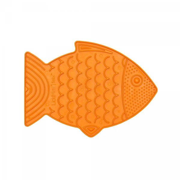 Mata LickiMat® Classic Felix™ pomarańczowa