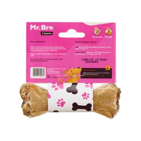 Mr. Bro Kość do żucia z bażantem 12 cm