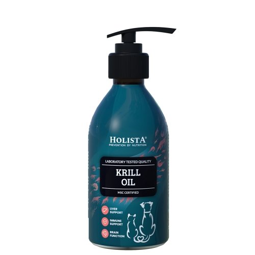 HolistaPets Krill Oil olej z kryla 200 ml