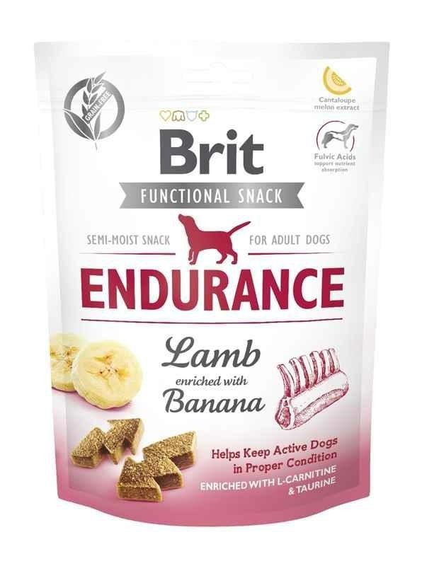 BRIT SNACK ENDURANCE Jagnięcina Banan 150g