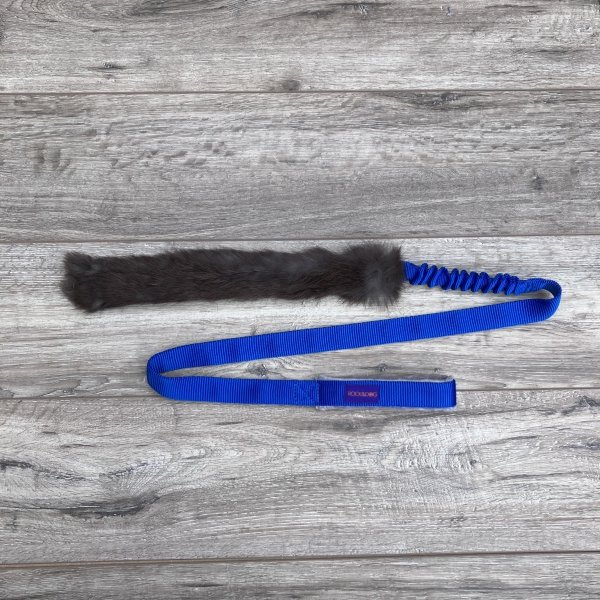 Szarpak Rock &amp; Dog LONG CLASSIC STRONG KRÓLIK niebieski