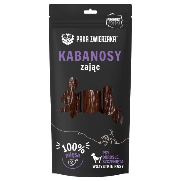 Paka Zwierzaka Kabanosy z zająca 3 szt.