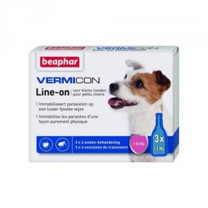 Beaphar 11902 Vermicon Ektopasożyty Dog S 3x1,5ml