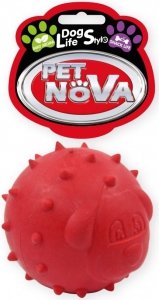 Pet Nova 2141 Piłka na przysmaki 6,5cm,czerwona