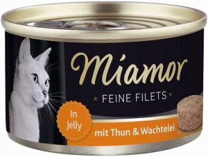 Miamor 74042 Feline Filets Tuńczyk + Jajko 100gr