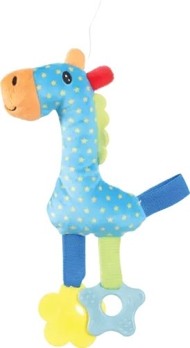 Zolux 480163BLE Zabawka PUPPY RIO żyrafa niebieska