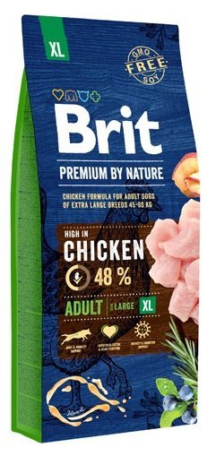 Brit Premium By Nature XL Adult 15kg