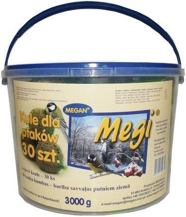 Megan ME152 Megi Kula mała 100g w wiaderku 30szt.