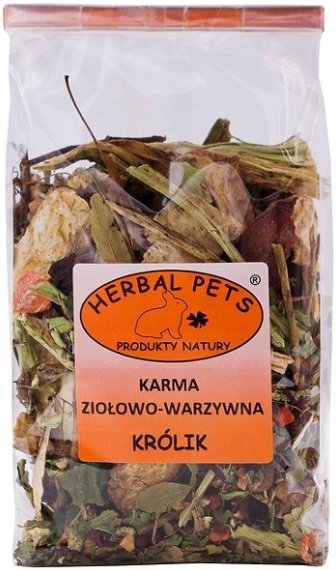 Herbal Pets 4371 Karma ziołowo-warzyw królik 150g