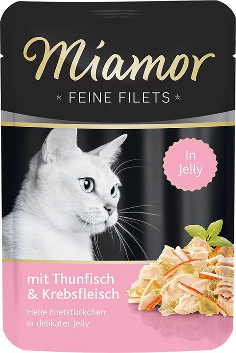 Miamor 74075 Feline Filets Tuńczyk+raki 100g sasz