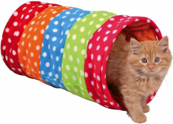 Trixie 4291 Tunel dla kota śr.25x50cm kolorowy