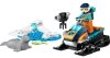 Zestaw Prezent LEGO CITY 60376 Arktyczny Skuter Śnieżny Klocki 5+ Torba