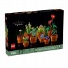 Zestaw Prezent Klocki LEGO ICONS 10329 Małe Roślinki Kwiaty + Torba
