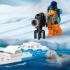 Zestaw Prezent LEGO CITY 60376 Arktyczny Skuter Śnieżny Klocki 5+ Torba