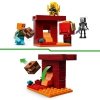 Zestaw Prezent LEGO Minecraft 21266 Bitwa w Netherze 99 Klocki 6+ Torba