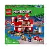 Zestaw Prezent LEGO Minecraft 21270 Dom Grzybowej Krowy Klocki 8+ Torba