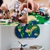 Zestaw Prezent LEGO IDEAS 41838 Wspomnienia z Podróży Samolot Mapa Świata