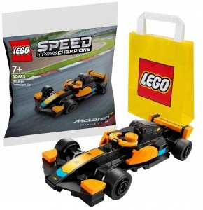 Zestaw Prezent LEGO Speed 30683 F1 McLaren Mini Formuła 1 Klocki 7+ Torba