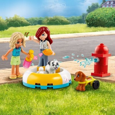 Zestaw Prezent LEGO Friends 42635 Mobilny Salon dla Psów Klocki 4+ Torba