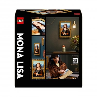 Zestaw Prezent Klocki LEGO Art 31213 Mona Lisa Obraz Dzieło Sztuki + Torba