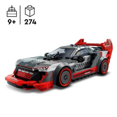 Zestaw Prezent LEGO Speed 76921 Audi S1 E-tron Quattro Klocki 9+ Torba