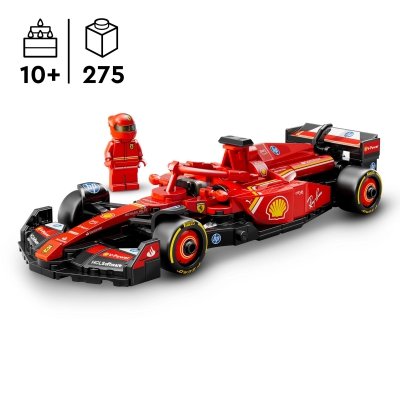 Zestaw Prezent LEGO Speed 77242 Ferrari SF-24 Bolid F1 275 Klocki 10+ Torba
