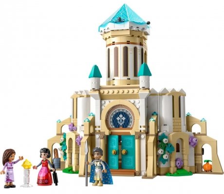 Zestaw Prezent LEGO Disney Wish 43224 Zamek Króla Magnifico Klocki 7+ Torba