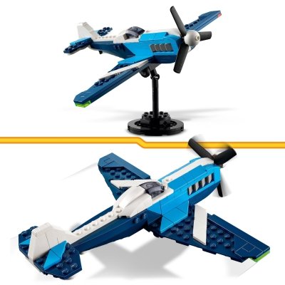 Zestaw Prezent LEGO Creator 31160 Samolot Wyścigowy 3w1 Klocki 7+ Torba