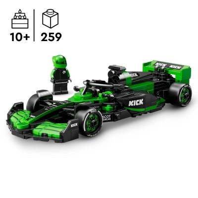 Zestaw Prezent LEGO Speed 77247 Bolid F1 KICK Sauber Team Klocki 10+ Torba