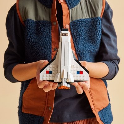Zestaw Prezent LEGO Creator 31134 Prom Kosmiczny Wahadłowiec 3w1 6+ Torba