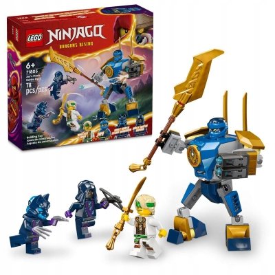 Zestaw Prezent LEGO Ninjago 71805 Zestaw Bitewny Mech Jaya Klocki 6+ Torba
