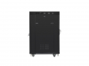 SZAFA INSTALACYJNA RACK STOJĄCA 19 22U 600X800 CZARNA DRZWI SZKLANE LCD LANBERG (FLAT PACK) V2