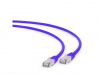 GEMBIRD Cat.6a S/FTP 0.5 m Fioletowy 0.5 Patchcord