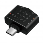 Adapter LOGILINK UA0362 USB-C - USB-C + 3.5 mm minijack
