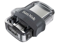 Pendrive SANDISK Ultra Dual Drive m3.0 32 GB (32 GB /USB 3.0 /Srebrno-szary ) 