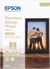 Papier EPSON Premium Glossy Photo 255 g 13 x 18 cm (30 arkuszy) C13S042154 