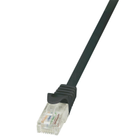 LOGILINK UTP Cat.5e 10 m Czarny 10 Patchcord 