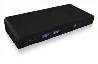 ICY BOX IB-DK2251AC (Czarny /USB Typ C ) 