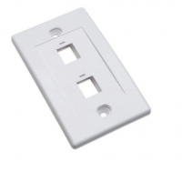 Panel przedni na 2 moduły Keystone, na puszkę natynkową 