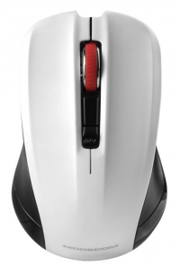 Mysz Bezprzewodowa MODECOM WM9.1 Biało-czarny 