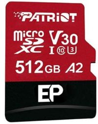 Karta pamięci PATRIOT 512 GB Karta pamięci 