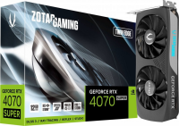 Karta graficzna ZOTAC GAMING GeForce RTX 4070 SUPER Twin Edge 12GB GDDRX6 (ZT-D40720E-10M) 