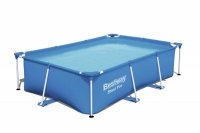 Bestway 56403 Basem stelażowy Steel Pro prostokątny 2.59m x 1.70m x 61cm 