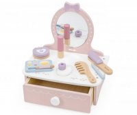 Viga 44271N PolarB Drewniana toaletka z akcesoriami do zabawy 